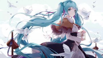 Hatsune-Miku-With-Doves-Thumb