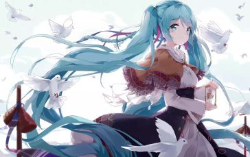 Hatsune-Miku-With-Doves-Thumb