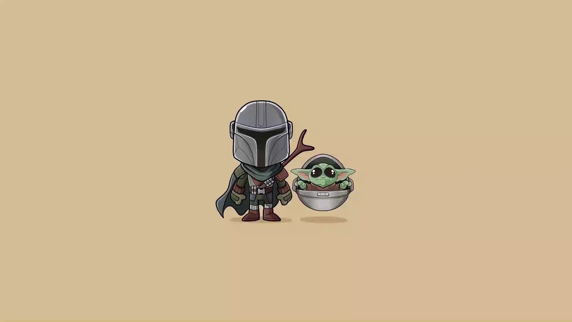 Baby Yoda And Mandalorian Live Wallpaper Wallpaperwaifu