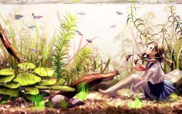 Anime-Girl-Inside-Aquarium-Thumb