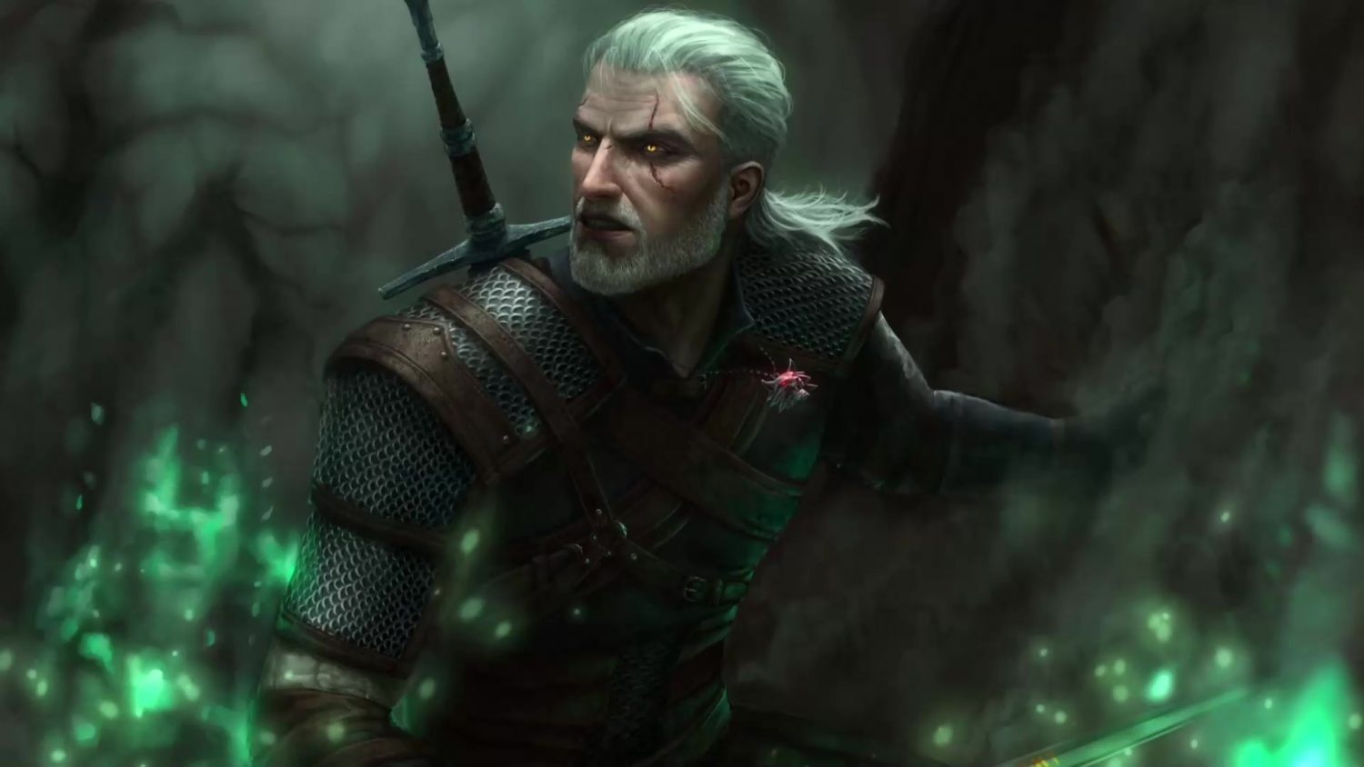Geralt Of Rivia - The Witcher Live Wallpaper - WallpaperWaifu