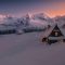 Winter Snowy House Day and Night Live Wallpaper