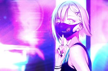 Anime-girl-mask-peace-sign-thumb