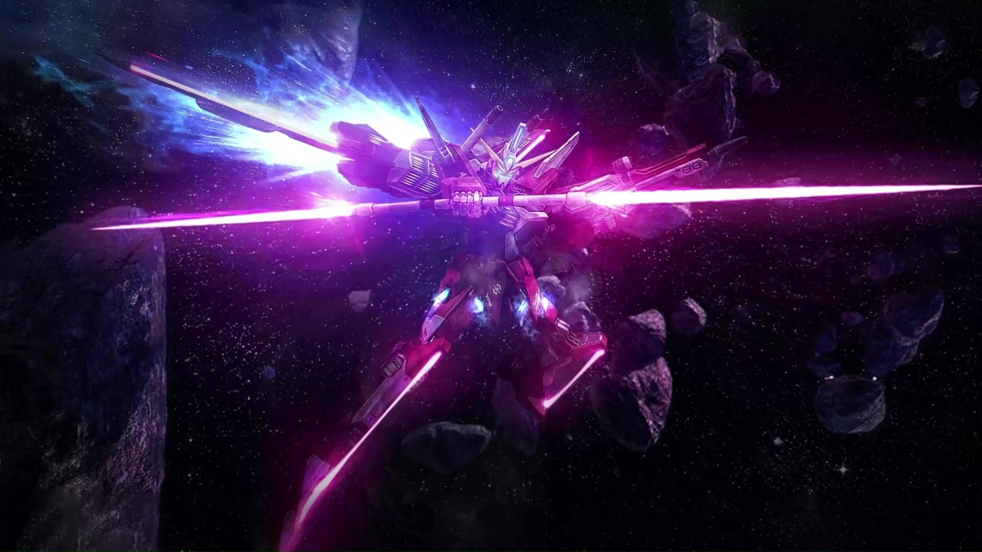 ZGMF-X19A Infinite Justice Gundam Live Wallpaper - WallpaperWaifu