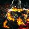 Scorpion On Fire Mortal Kombat Live Wallpaper