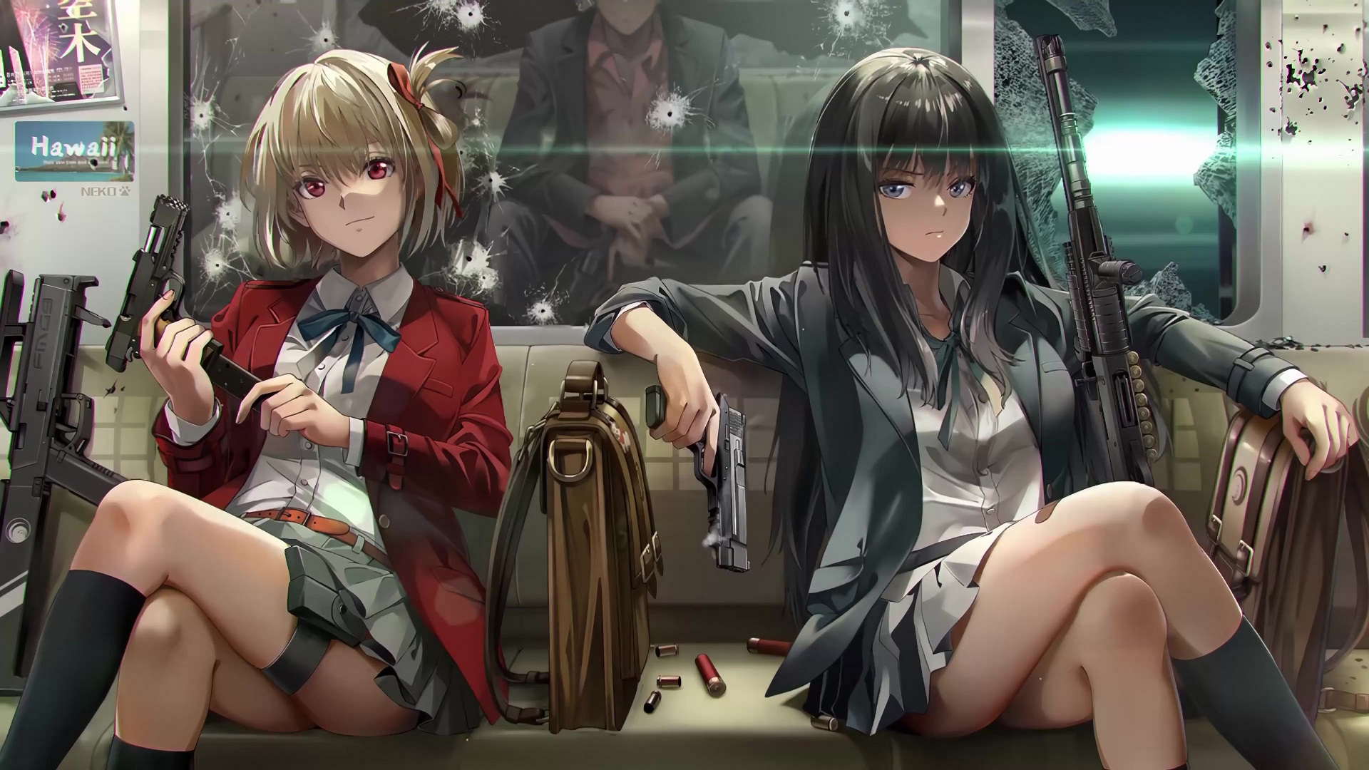 Anime Train HD Wallpaper by Baka