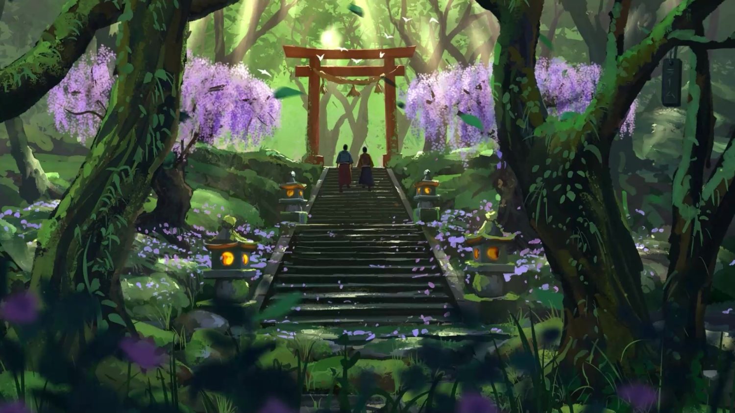 Torii Gate And Stairs Live Wallpaper - WallpaperWaifu