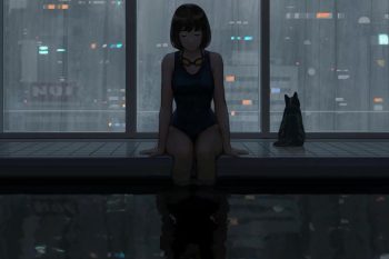 Anime-girl-pool-with-a-cityscape-view-thumb