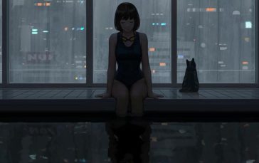 Anime-girl-pool-with-a-cityscape-view-thumb