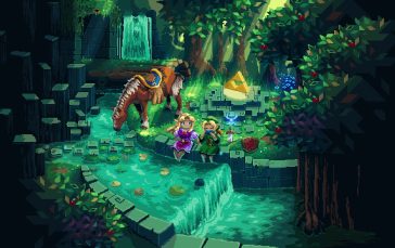 Zelda Waterfall Stream Pixel Thumb