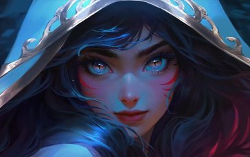 Ahri Portrait League of Legends thumb