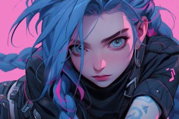 Beautiful Jinx League of Legends thumb