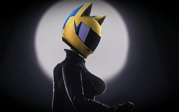 Celty Biker Girl Durarara!! thumb