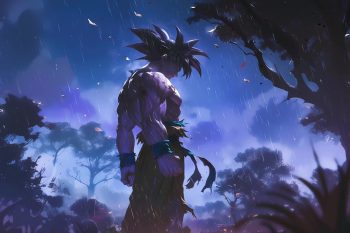 Goku in the Rain Dragon Ball thumb
