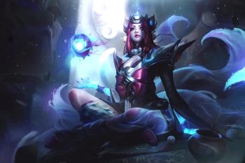 Snow Moon Ahri League of Legends thumb