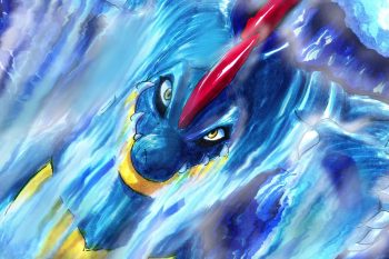 Feraligatr Closeup Pokemon thumb