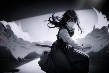 Gray Samurai Yoru Chainsaw Man thumb