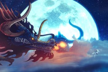 Kaido Dragon form VS Luffy Gear 5 One Piece thumb