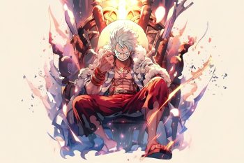 Luffy Gear 5 Throne One Piece thumb