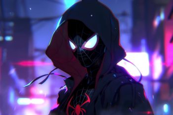 Neon Miles Morales Spider Man thumb