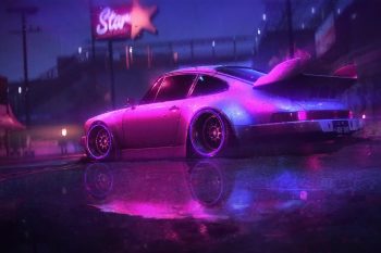 Porsche 911 Carrera RSR Neon Night thumb