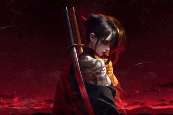 Assassin Fantasy Girl With Katana thumb