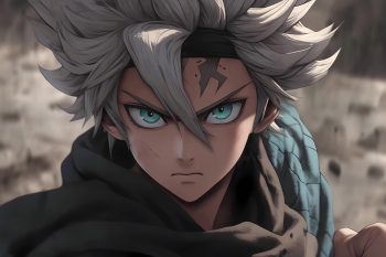 Asta Close Up Black Clover thumb