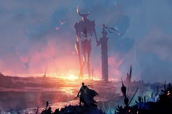 Fantasy Knight VS Giant Skeleton thumb