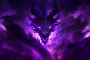 Fantasy Purple Flame Dragon thumb
