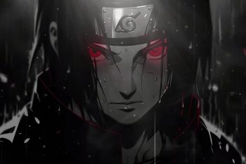 Itachi Uchiha Portrait in Rainy Night thumb