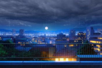 Rainy Night City View thumb