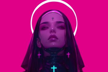 Cyber Nun Neon Pink thumb