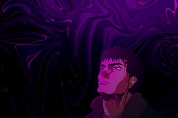 Guts Abstract Purple Berserk thumb