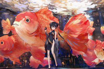 Ryuuge Kisaki Giant Goldfish Blue Archive thumb