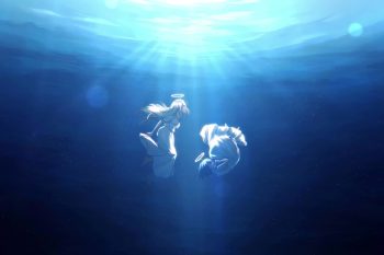 Two Angels Underwater thumb