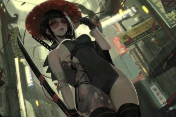 Yakuza Katana Girl thumb